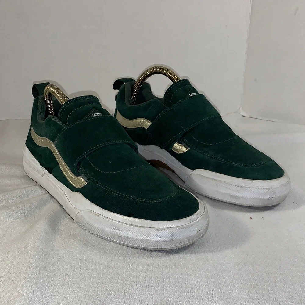 Shake Junt x Vans Men's Kyle Walker 2 ‘Forest Gum’ Green/Silver Sneakers